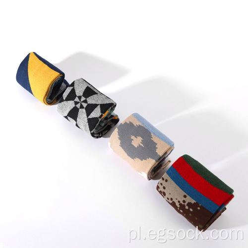 tubowe szalone kolorowe skarpetki dla dorosłych rodziny